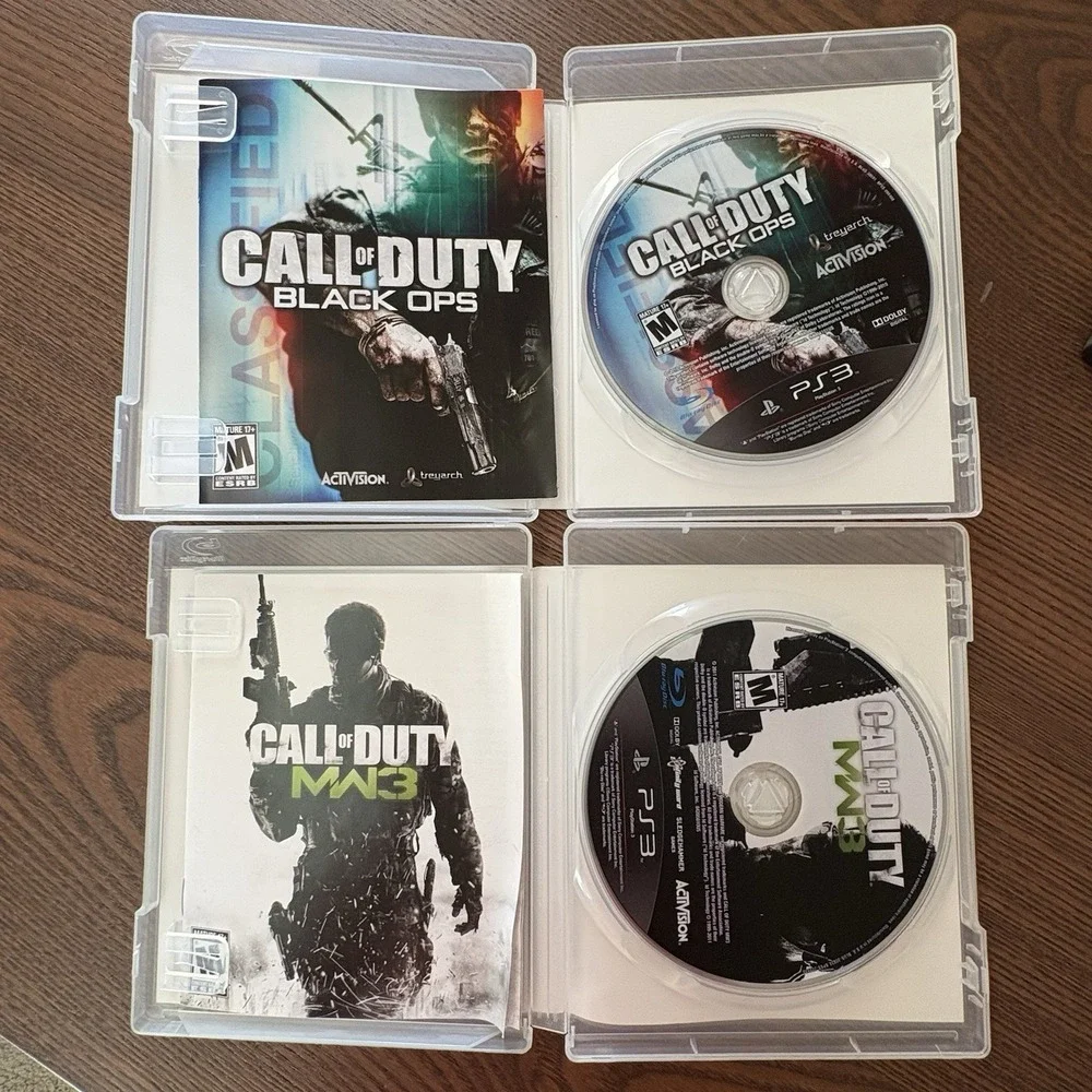 PlayStation 3 Game Lot of 9‎ Call Of Duty Mortal Combat Oblivion Uncharted 3